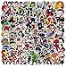 Juego de 100 Pegatinas de Superhéroes Marvel Vinilos para niños,Pegatinas de Coche para Snowboard, Laptop，teléfono Mac, Equipaje, Pegatinas de Graffiti Parches