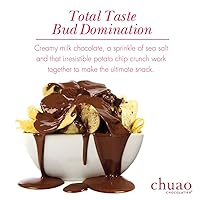 Vista 7 de chuao Chocolatier Potato Chip chocopods – Mini Barras de chocolate (24-Pack)