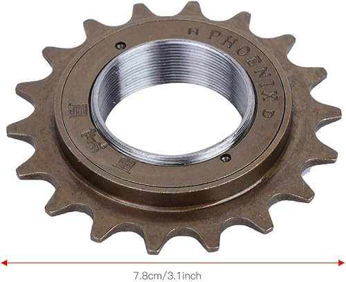 Miniatura 3 de Alomejor Piñones de volante Piezas Rueda de cadena de radios Rueda trasera Rueda libre de una sola velocidad para carretera de montaña