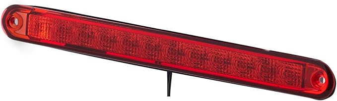 HELLA 2DA 343 106-001 Feu Stop Additionnel - LED - 12V - Montage En Saillie/vissé