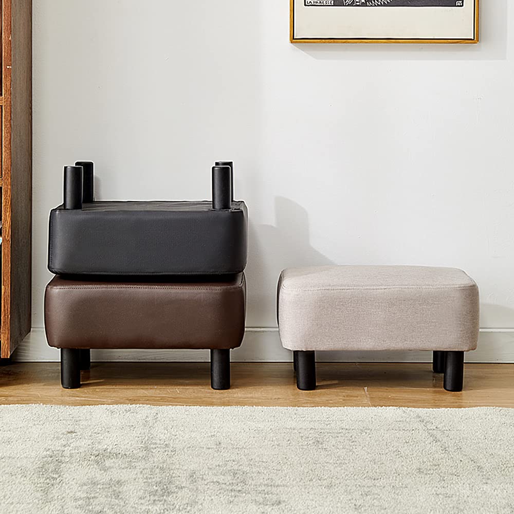 Amazon｜オットマン 足置き台 スツール ソファスツール ベンチ 足置き