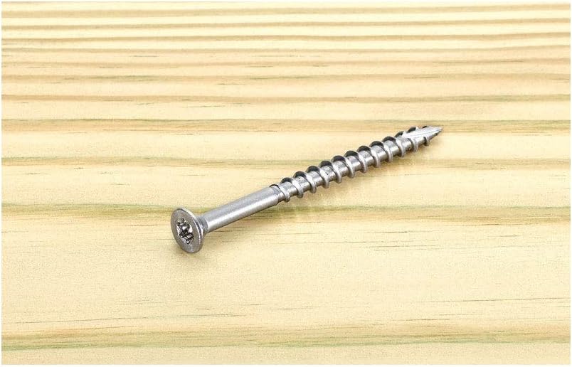 Starborn Deckfast No. 8 x 2 in. L Star Flat Head Deck Screws 100 pk