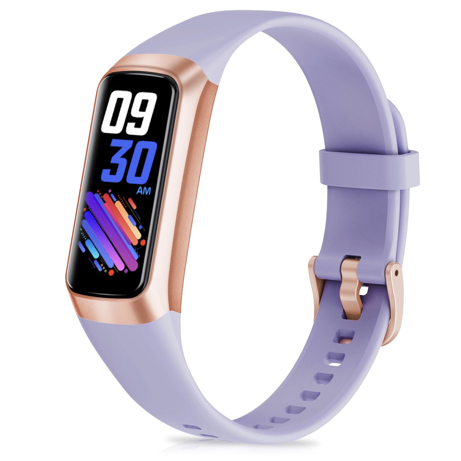Fitness Tracker with 24/7 Heart Rate, Blood Oxygen Blood Pressure Sleep Monitor, Activity Trackers 5 ATM Waterproof,Step Calorie Counter Pedometer Health Smart Watch for Women Men