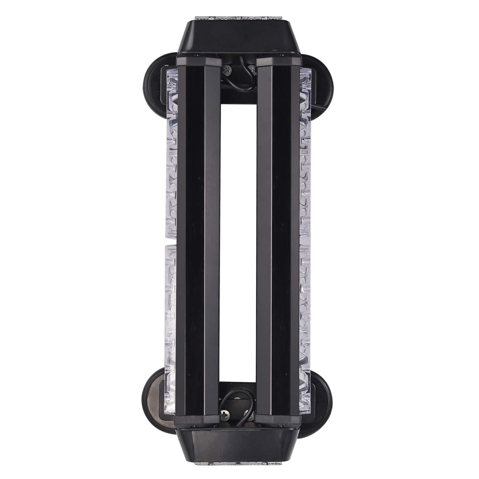 30 diod LED, migające światło ostrzegawcze, 12/24 V, bursztynowe światło stroboskopowe, 7 trybów, magnetyczna lampa błyskowa, światło awaryjne, wodoszczelność IP65, światło stroboskopowe, światło