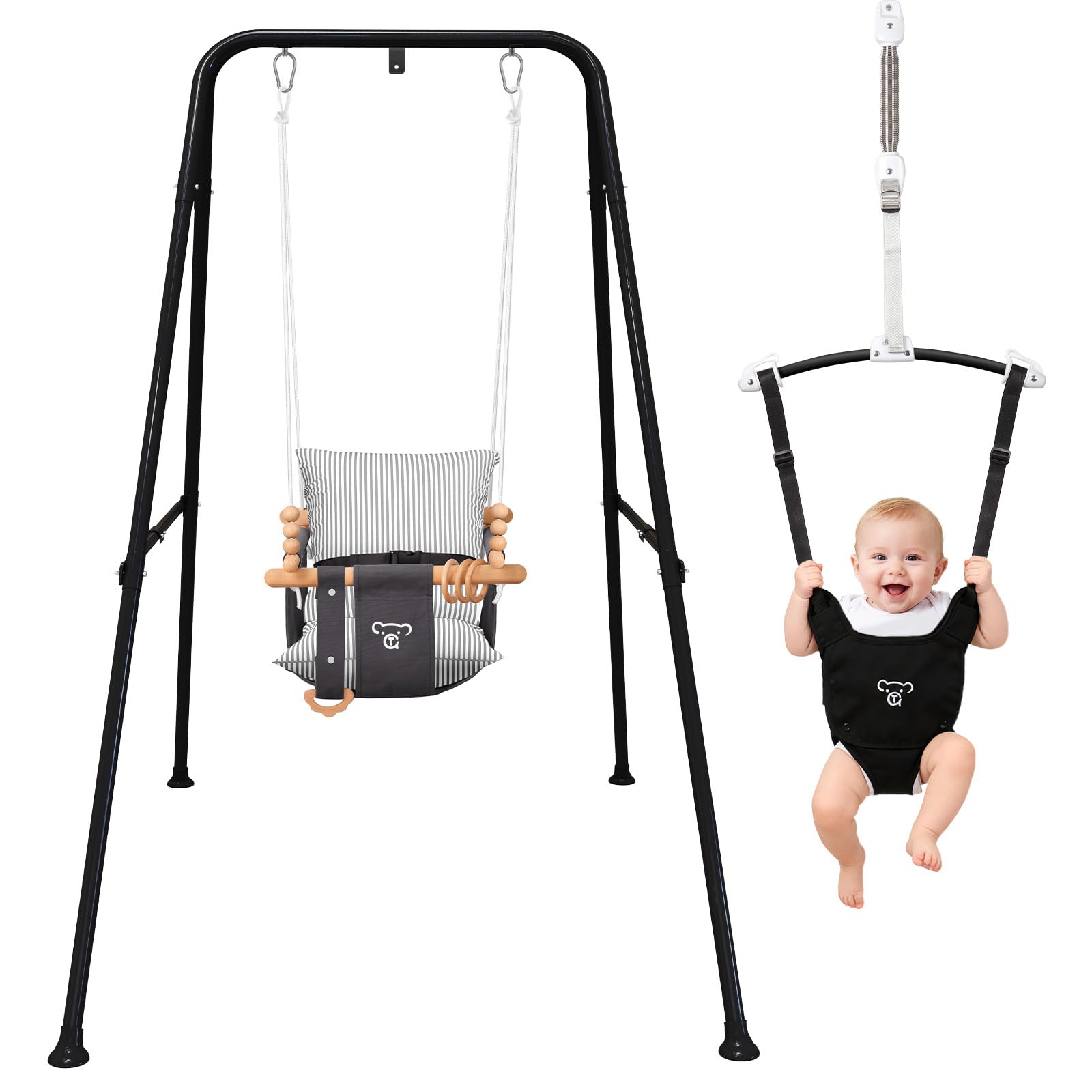G TALECO GEAR 2-in-1 Baby Jumper & Swing