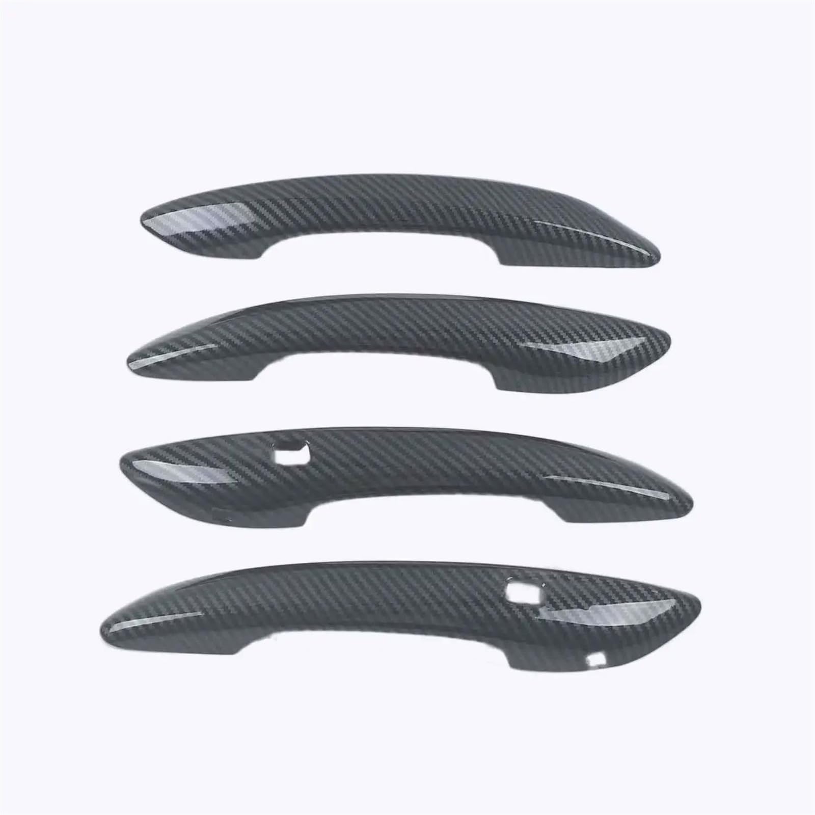 Noheeu Carbon Car Parts Abs Door Handle Covers With Smart Entry Hole For Hyundai For Sonata 2020 2021-2022 2023(Carbon)