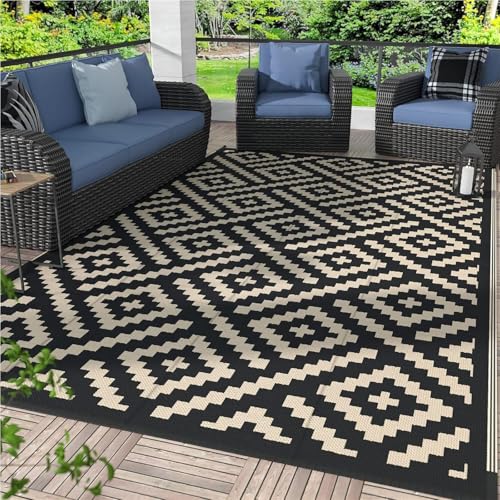 bloutnetord Alfombra Grande con diseño gráfico de línea de Verano, de Longitud Completa, for Sala de Estar, Mesa de Centro, Dormitorio, cabecera(SJR-3,140X200CM(4.6X6.6FT)