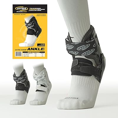 Ultra Zoom Ankle Brace – Hinge Design Promotes Faster Healing and Accelerated Recovery with Natural Protected Movement to promote Early Activity After Injury and Prevent Future Injuries in Life and Sport.