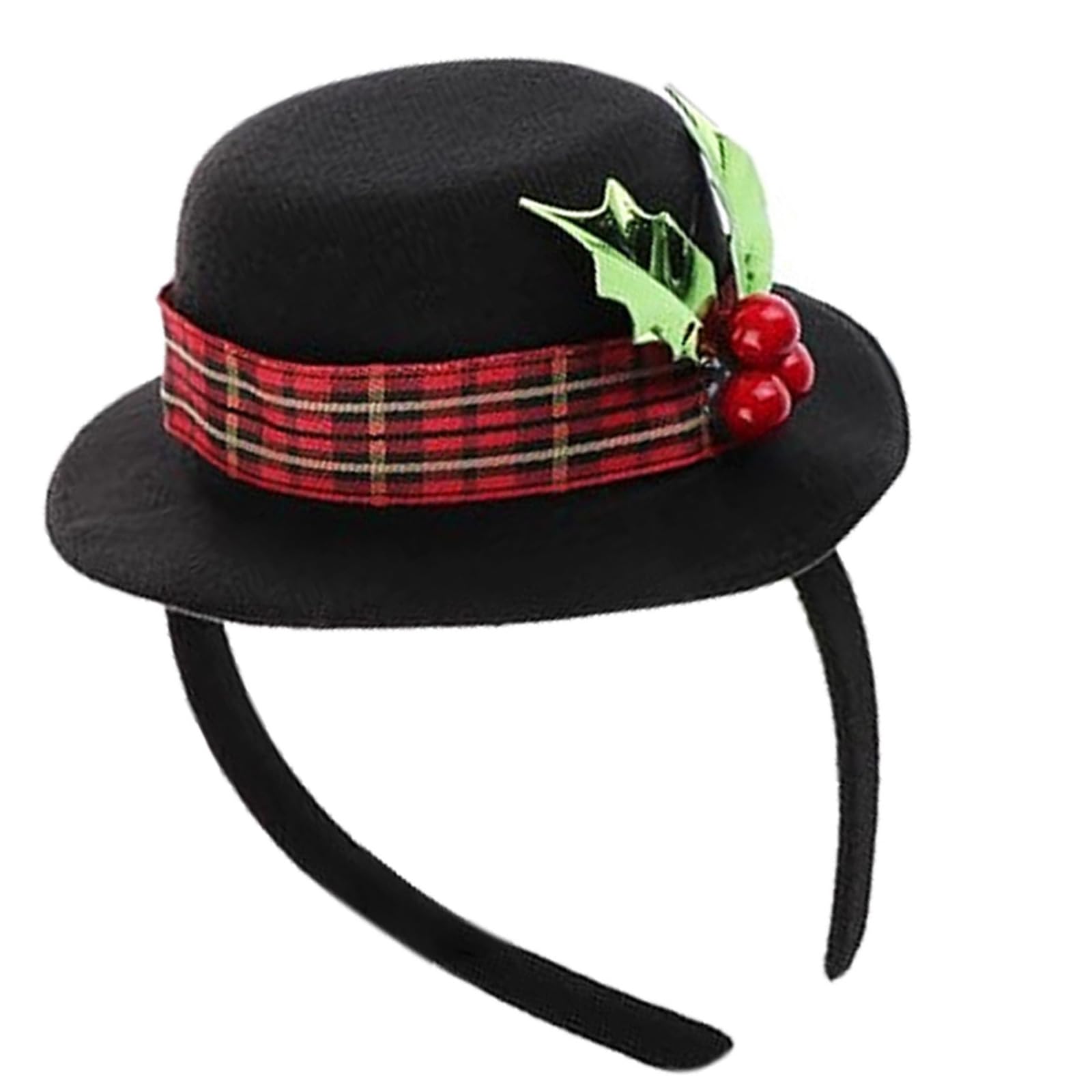 MICFENY Adjustable Party Hat Hairband Comfortable Cloth Headpiece Adults Christmas Party Costume Decoration Accessories