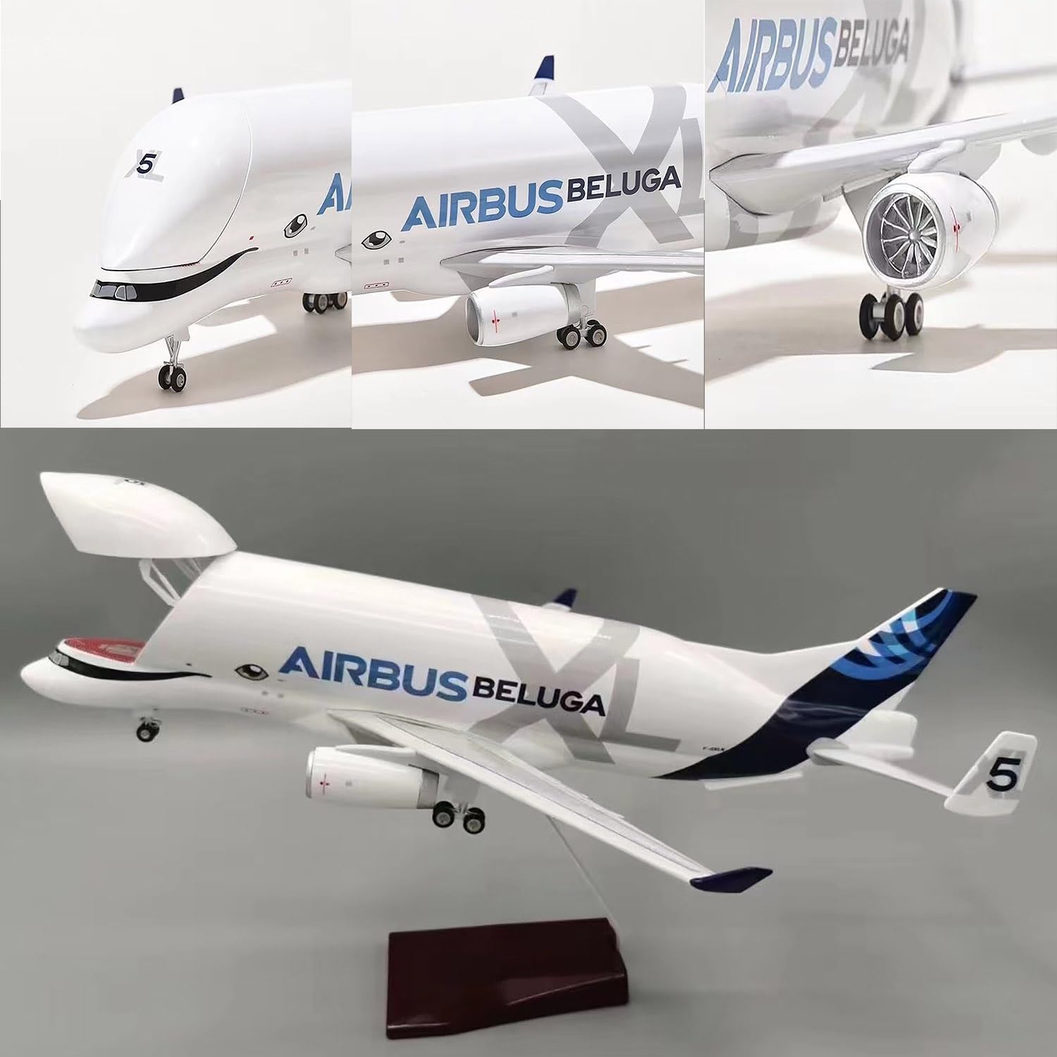 Amazon.co.jp: 1:150 ベルーガ A330 AN-225 アントノフ輸送飛行機