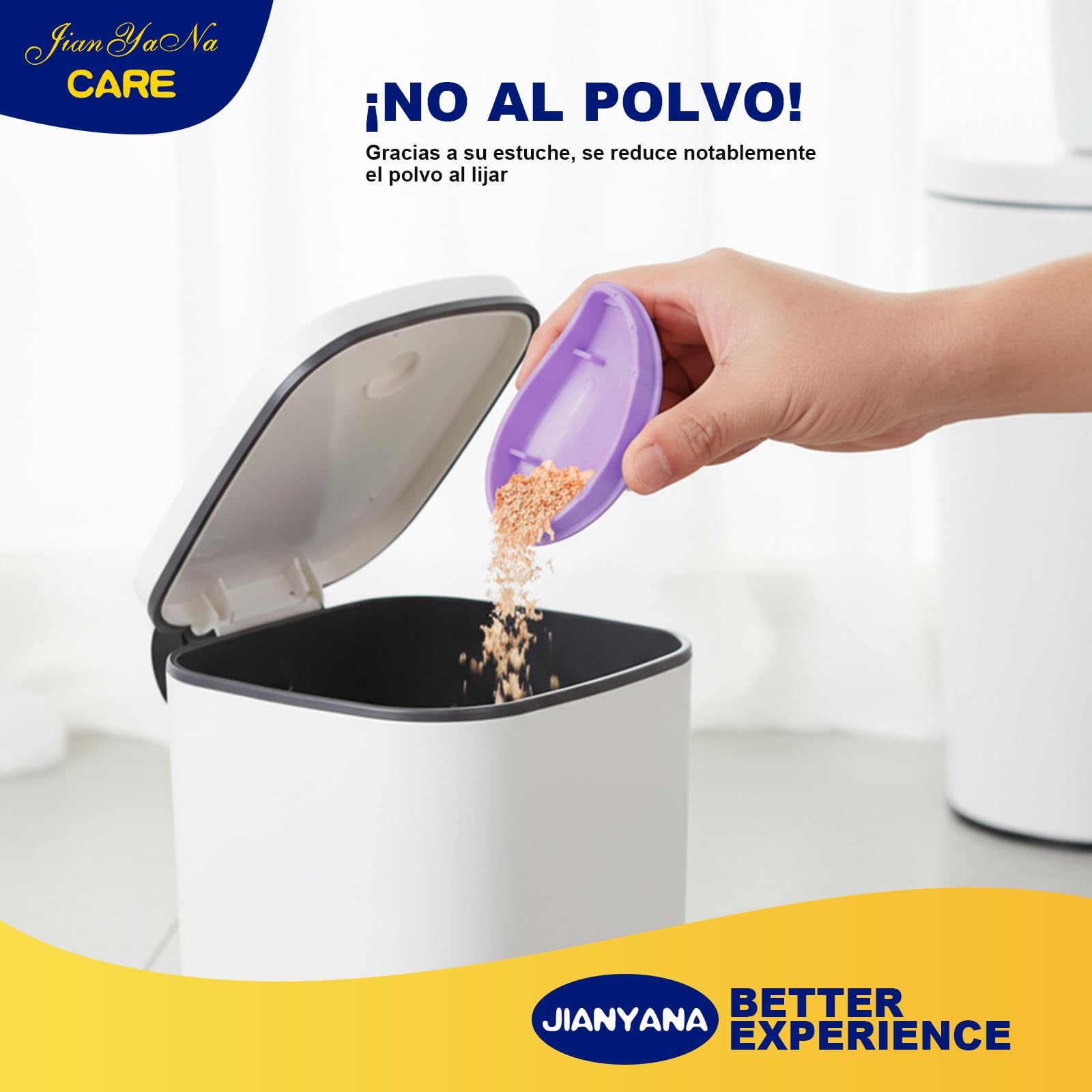 Jianyana Pedicura, 2 In 1 Lima Pies Lima De Pies y Removedor de Callos de Nanovidrio piedra pomez para pies Durezas Profesional Pedicura Manual En Casa (Púrpura)