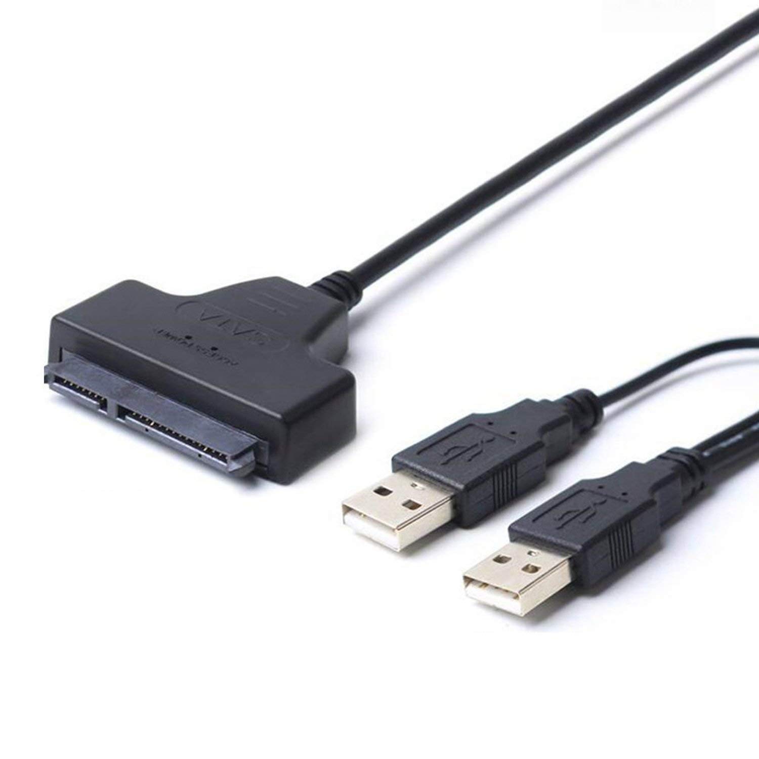 CABLESETC USB 2.0 to 2.5" SATA 22P Hard Drive HDD Adapter Cable