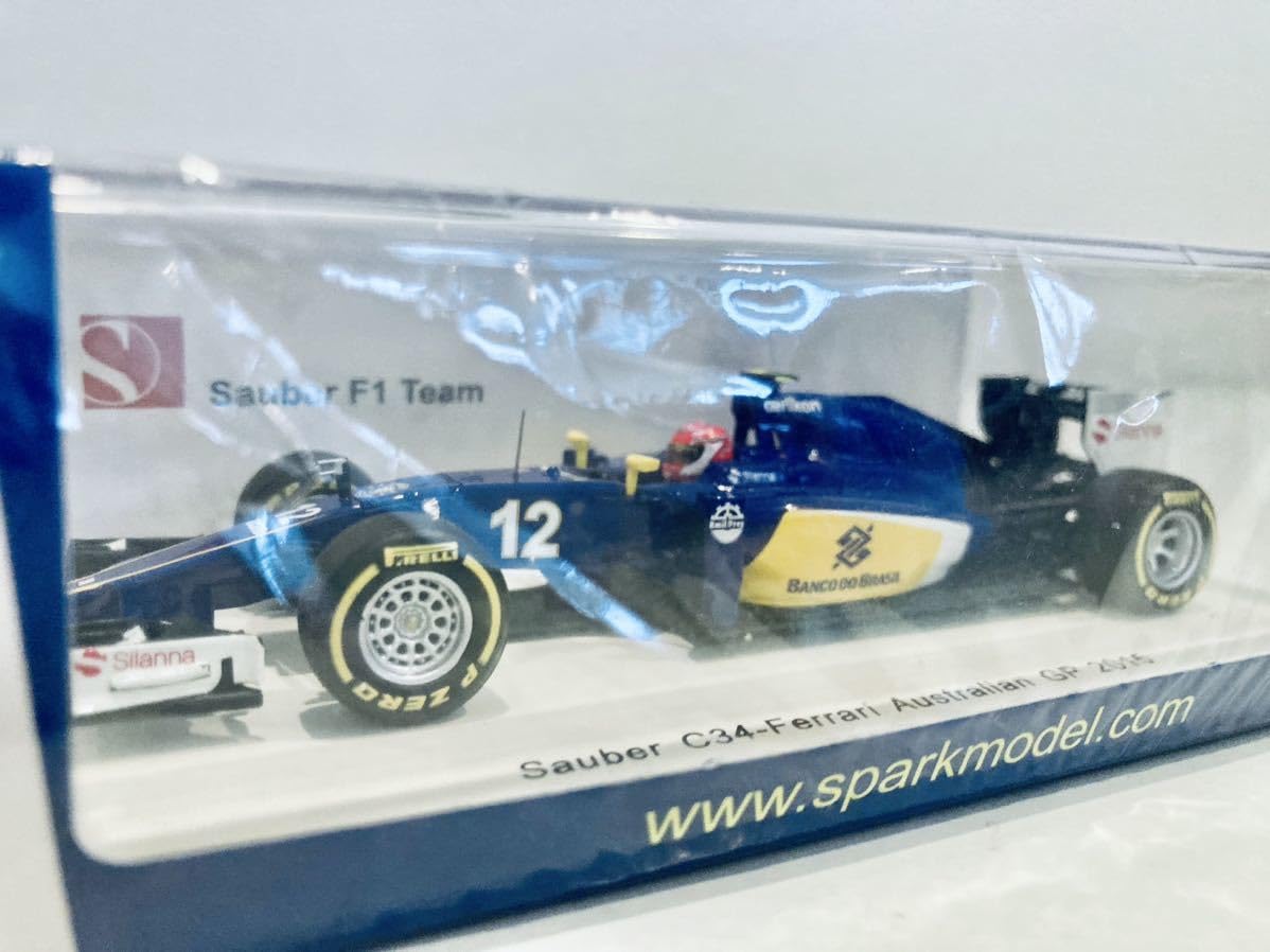 Spark、スパーク1/43　ザウバーC34フェラーリ Amazon | スパーク 1/43 ザウバー C34-フェラーリ F1 GP 2015