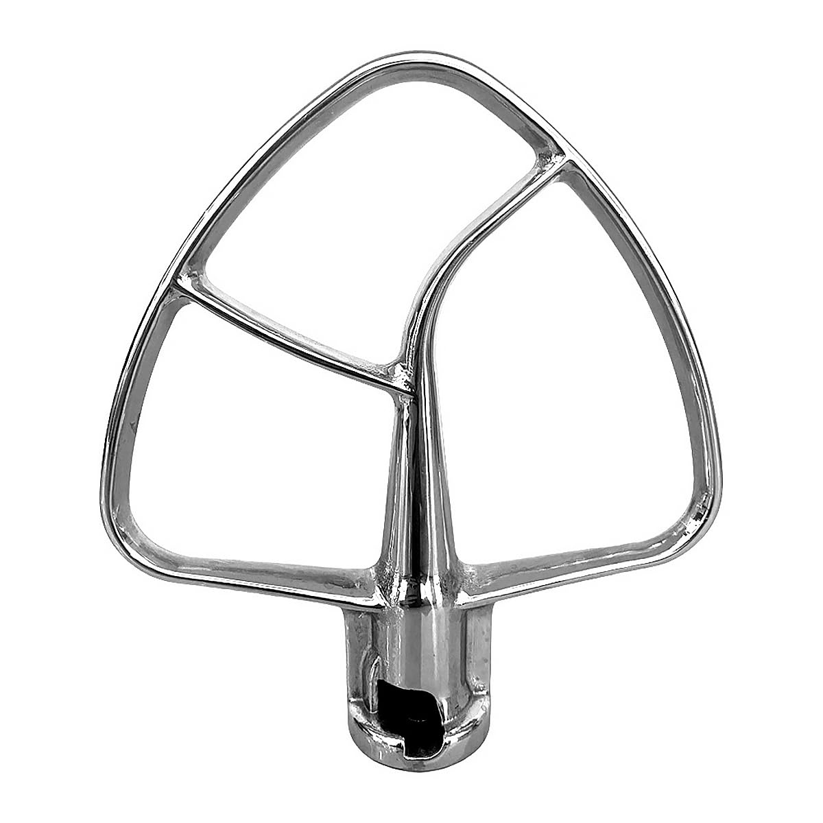 Accesorio agitador Plano de Acero Inoxidable procesadores de Alimentos 4,5-5 QT, batidora de pie, Apto para lavavajillas