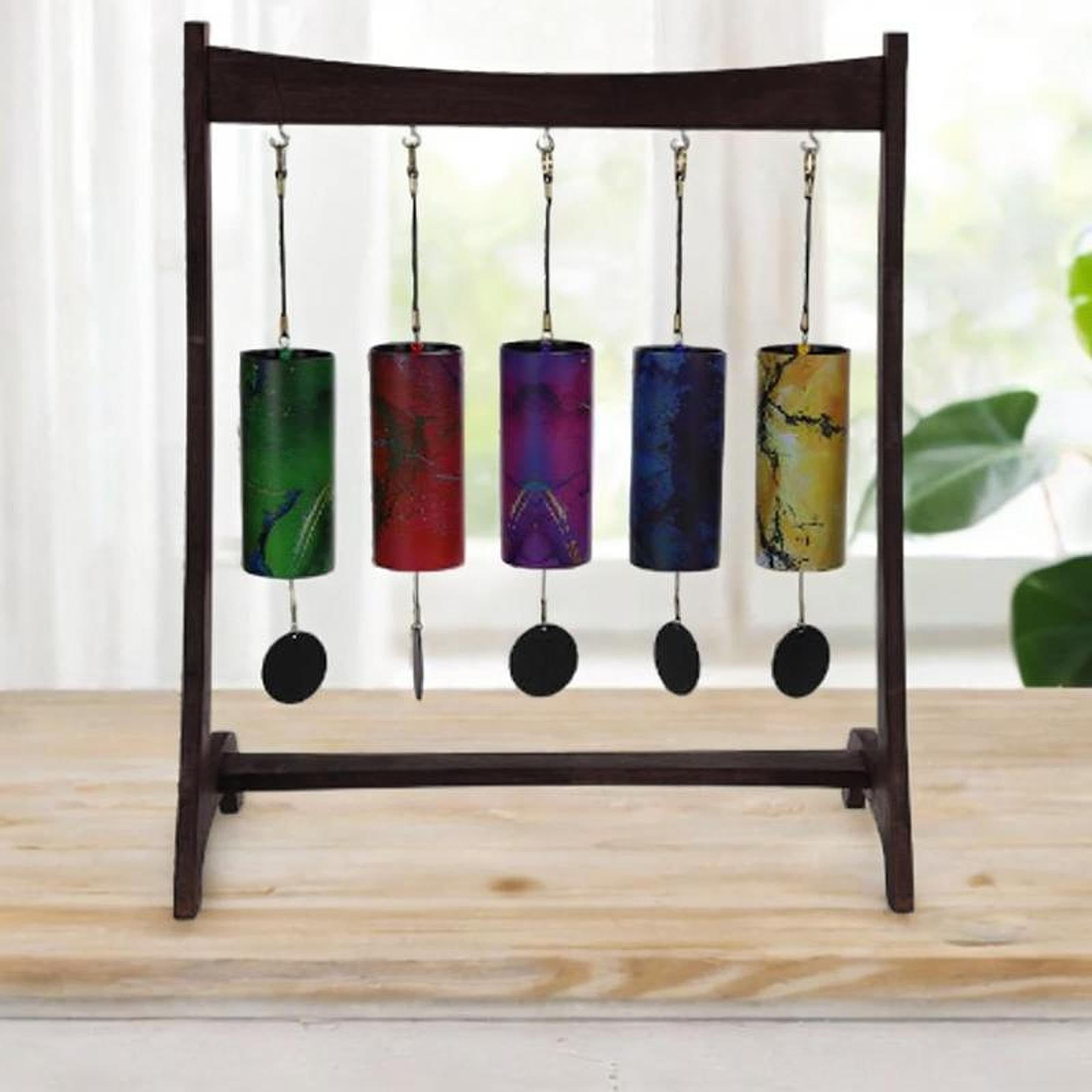 Supporto per Carillon da Tavolo con Base in Legno Resistente Appendi Decorazioni Floreali Porta Penna Calligrafica Portapiante Ornamentale Adatto per