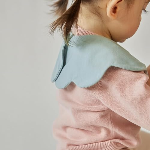 Miniatura 7 de Konny Baberos para bebé, paquete de 5, rotación de 360, suave y absorbente, bandana para niños y niñas, esenciales para bebés