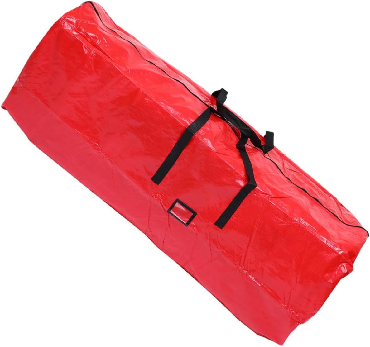 Waterproof Zippered Christmas Tree Storage Bag with Handles, Large 165x38x76 Cm Pe Tree Organizer Pouch for Holiday and Outdoor Use