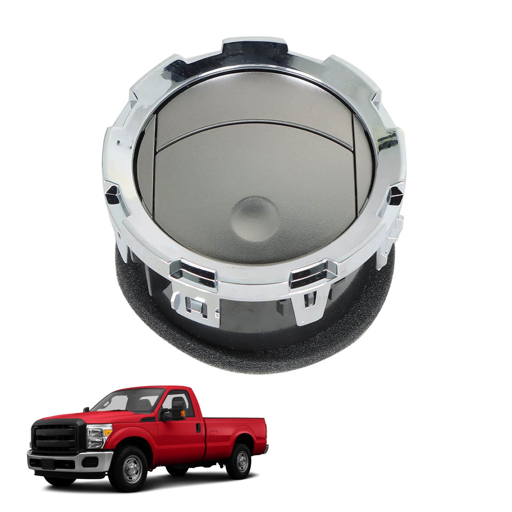 ANTUKO 1PC Dashboard AC Heate Air Vent Duct Black Replacement for 2011 2012 2013 2014 2015 2016 F250 F350 F450 F550 DC3Z19893BA