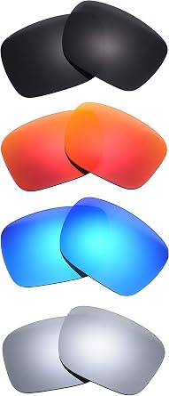 Pack of 4 Pairs Polarized Replacement Lenses for Oakley Holbrook OO9102 Sunglasses