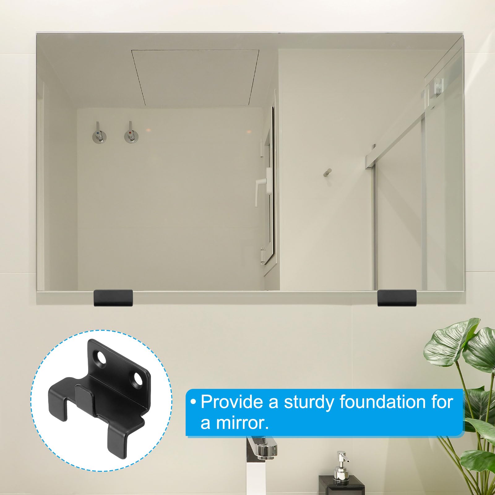 PATIKIL Tile Hanger Bracket 1.6x1.4 - Image 4
