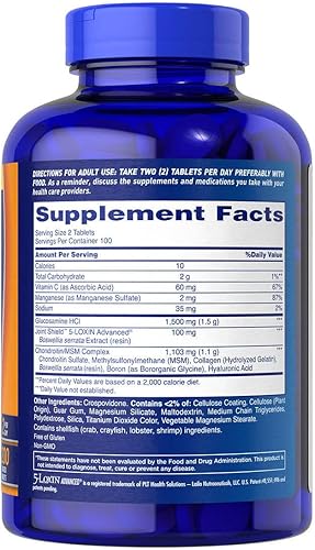 Miniatura 2 de Osteo Bi Flex Triple Strength con glucosmina, 200 tabletas  Suministro de 3 meses  Fortalece tus articulaciones y apoya la movilidad