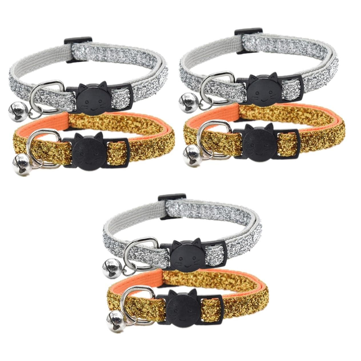 POPETPOP 6 STK Hund Welpenhalsbänder Für Große Rassen Katzenhalsbänder Kätzchenhalsband Halloween-katzenhalsband Halloween-kostüme Für Katzen Kätzchenhalsbänder Die Katze Kleidung