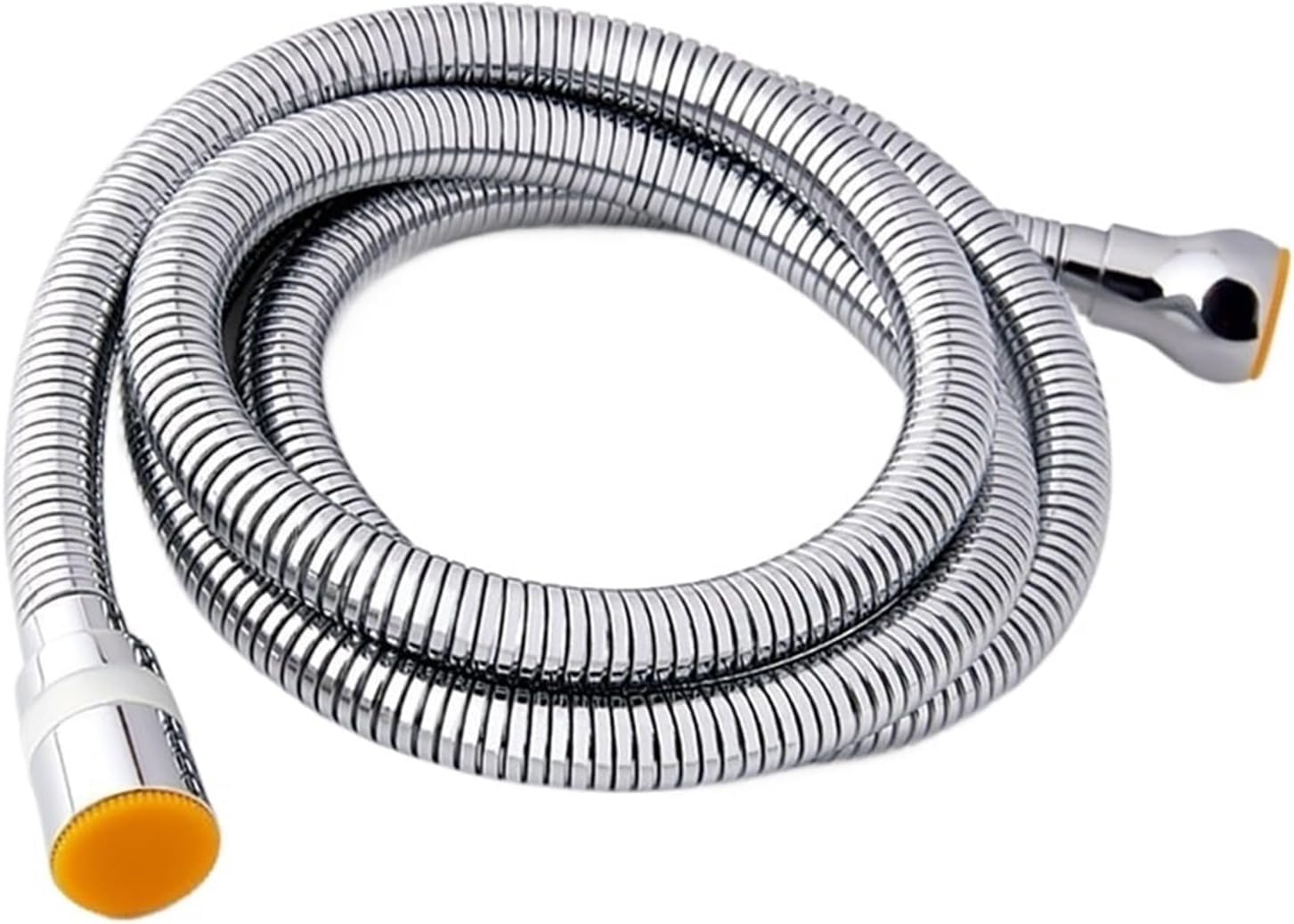 Gkirqvpe 150Cm Shower Hose, Stainless Steel Chrome Flexible Shower Hose 1.5M 2M G1/2 Connector Dn15 Bathroom Bidet