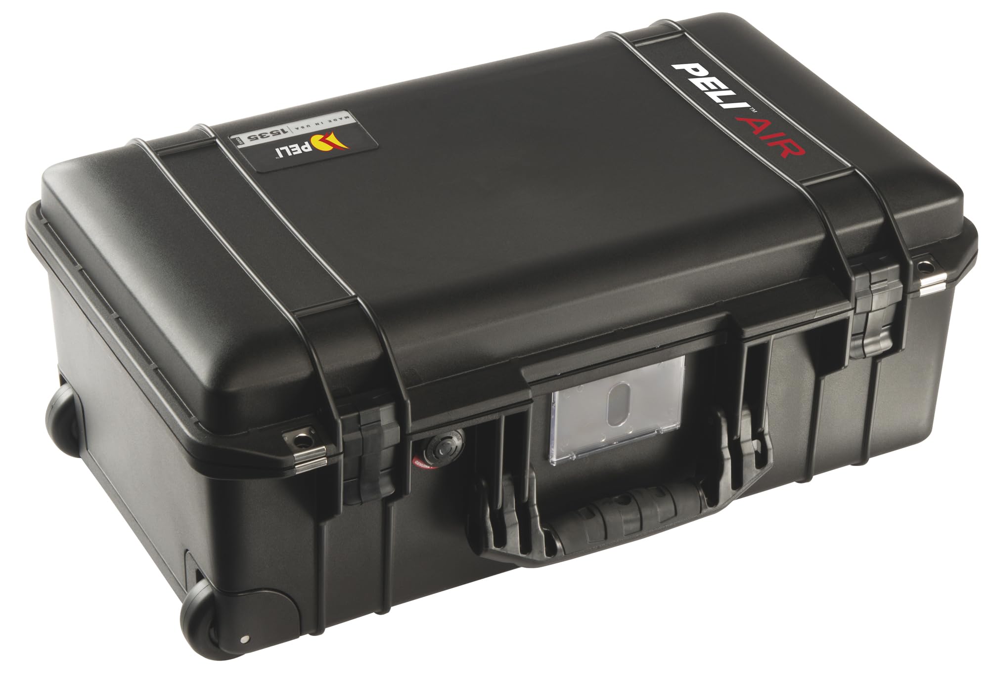 PELI 1535 Air Leichter Schützender Trolley für Kamera- und Fotografieequipment, Wasser- und Staubdicht, 27L Volumen, Ohne Schaumstoffeinlage, Farbe: Schwarz