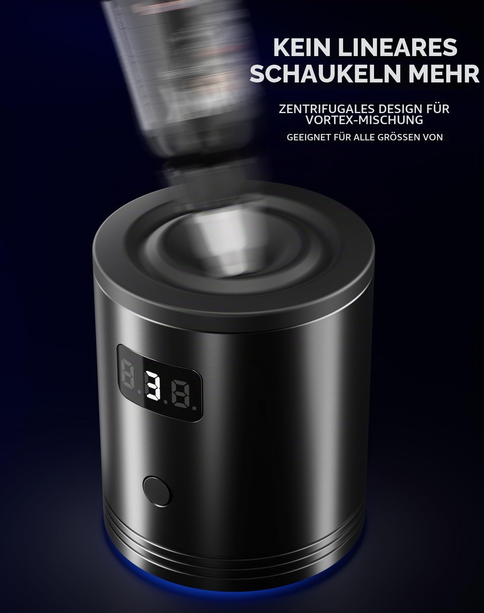 HAWINK Wireless Tattoo Ink Vortex Mixer 5200rpm Mini Labor Vortex Ink Mixer Shaker Elektrisch Vortex Farbmixer Mixing für Tattoo 3.7v 1000mAh JBQ-USB02