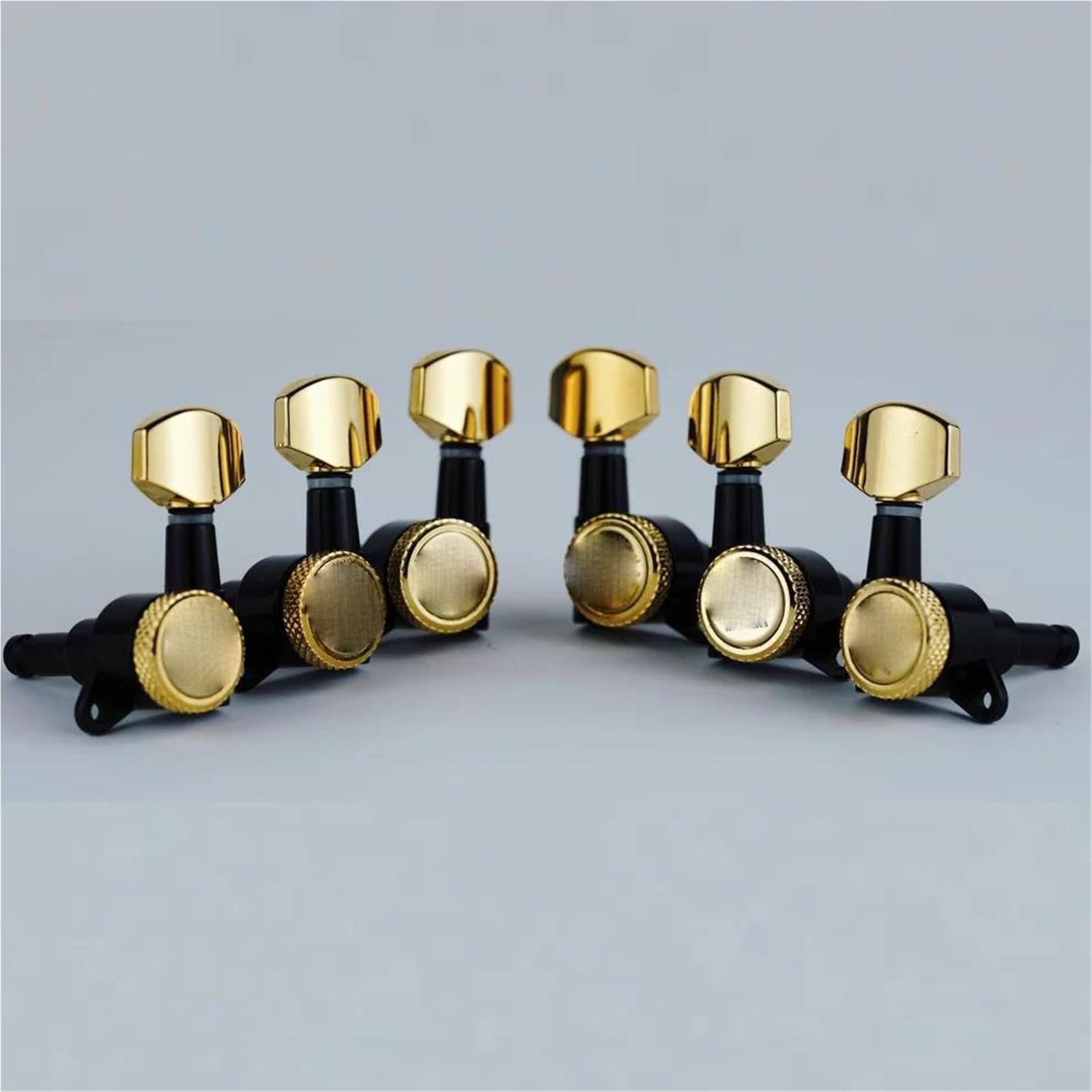 Clavijas Afinación Guitarra Afinador 1:18 Adecuado Para ST TL SG LP Y Otras Guitarras(3R3L)