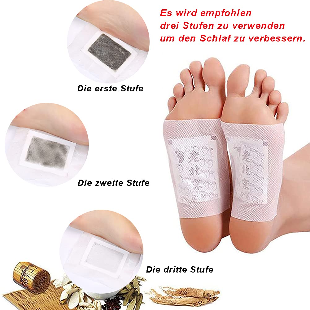 Detox Fupflaster, Detox Foot Patch, Detox Pflaster Fu Bambus, Ingwer,  Wermut Detox Fupflaster Entgiftung Abnehmen Bambusessig  Entgiftungspflaster : Amazon.de: Drogerie & Krperpflege
