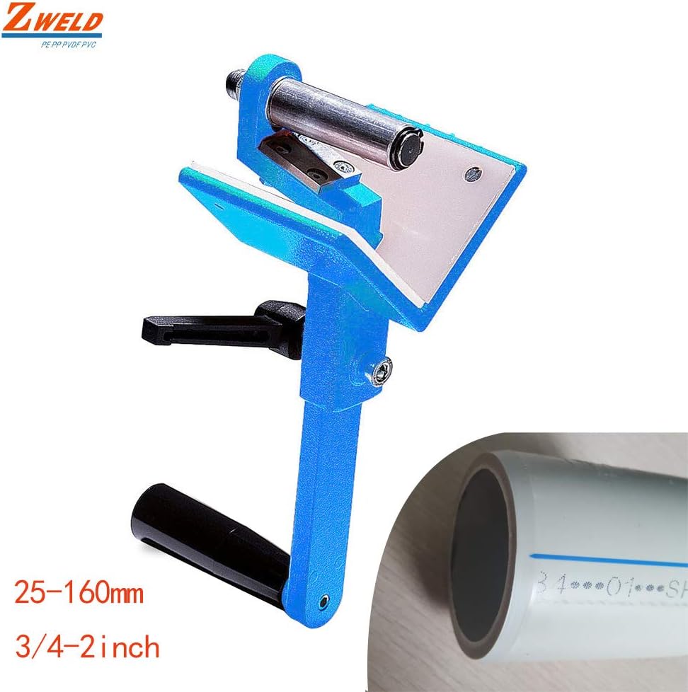 PVC plastic pipe beveler PE pipe chamfering device bevelers beveling