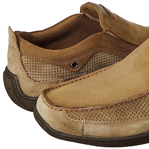 Buy Woodland Men's Dubai Khaki Leather Casual Shoe6 UK (40 EU) (OGC