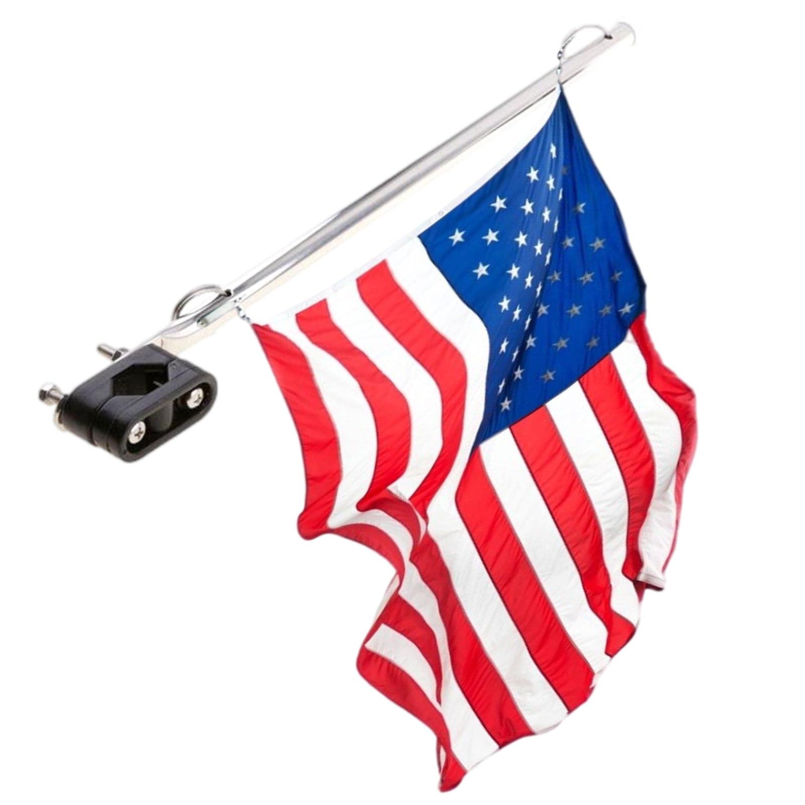 Stockfahne Germania Bandiera Della Germania Con Aquila, 60 X 90 Cm, Con Bastone - Bandiera A Manico In Poliestere 100%, Marca Digni Kaiser Franz - Foto 4