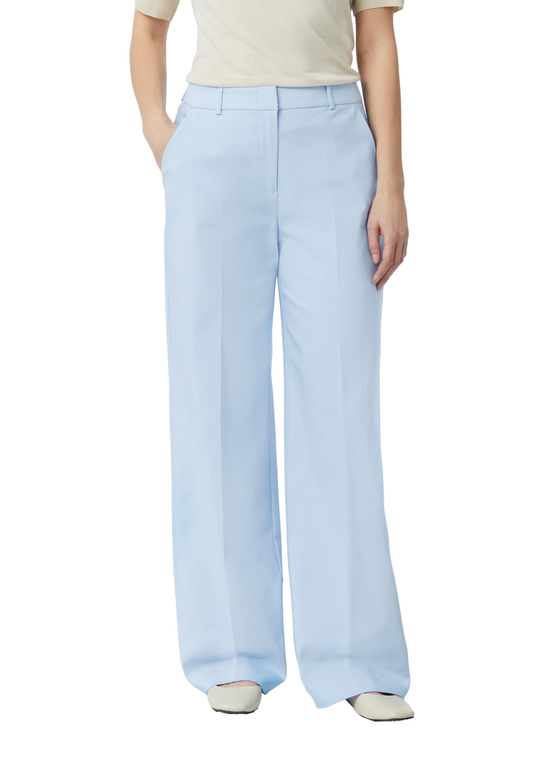 COMMA Elegante Hose im Loose Fit mit Wide Leg