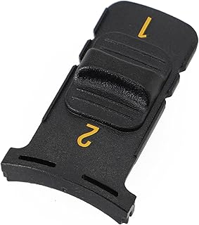Cordless Drill Speed Switch Gear Shifter Replacement Plastic Variable Speed Selector Transmission Button Compatible with DCD777 DCD778 Power Tool Repair Accessory for Replacing