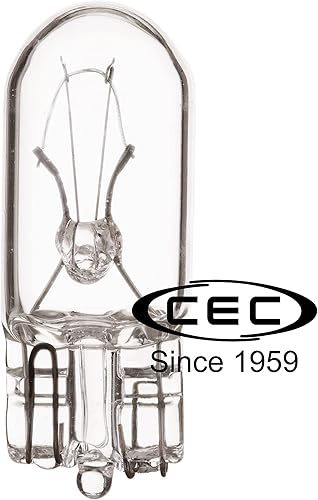 Miniatura 3 de CEC Industries 193 - Bombilla de 14 V, 4.62 W, forma T3.25 (paquete de 10)