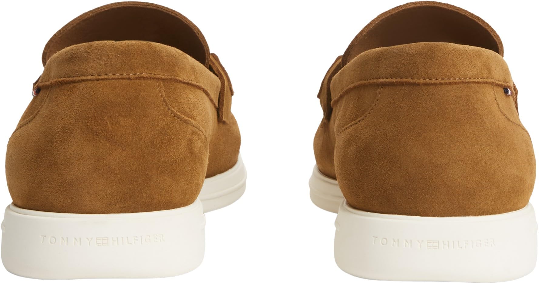 Tommy Hilfiger Light Suede Flag Hardware Loafer Fm0fm05897 MocassiniUomo