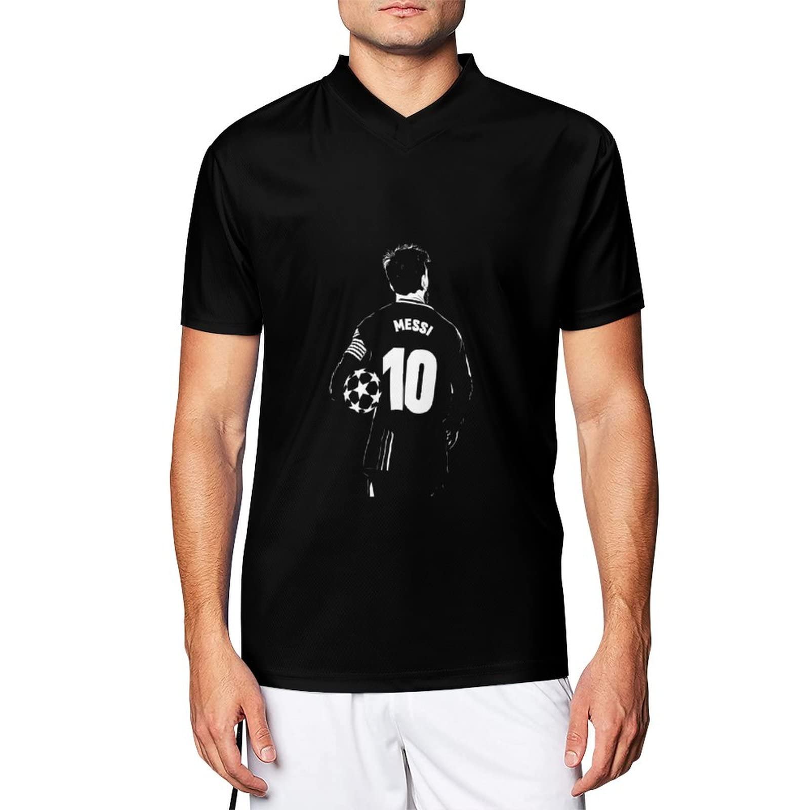 Amazon.co.jp: Tシャツ メンズ トップス リオネル メッシ 半袖Tシャツ 