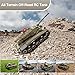 Remote Control Tank for Kids, M41A3 American Army Battle Programmable RC Tanks with Lights & Realistic Sounds, RC Military All Terrain Off-Road Vehicles, Great Gift Tank Toy for Boys