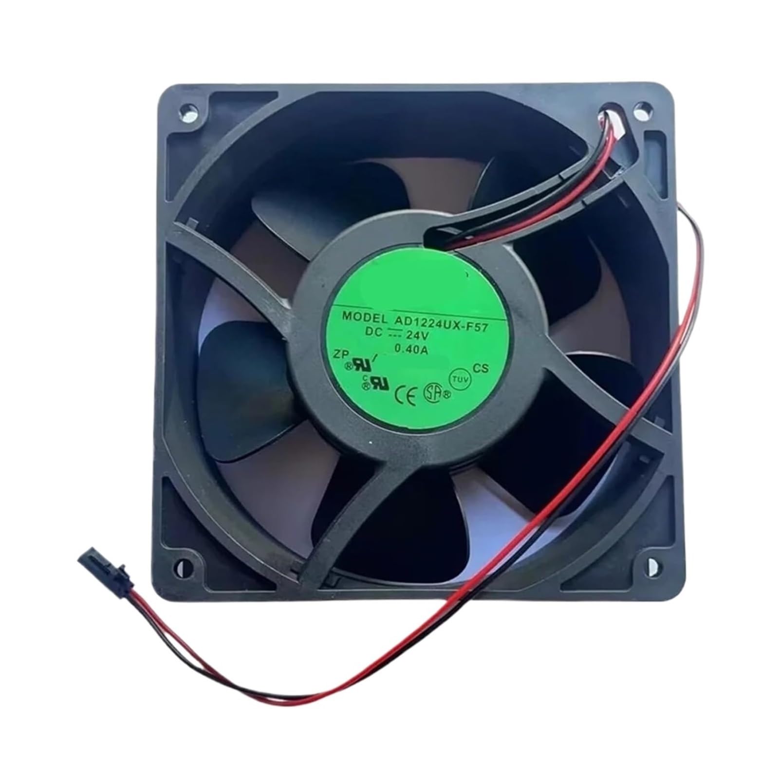 FSBNMNXPQ 120x120x38mm 1238 DC24V 0.4A AD1224UX-F57 12cm 2wire dc cooling Fan