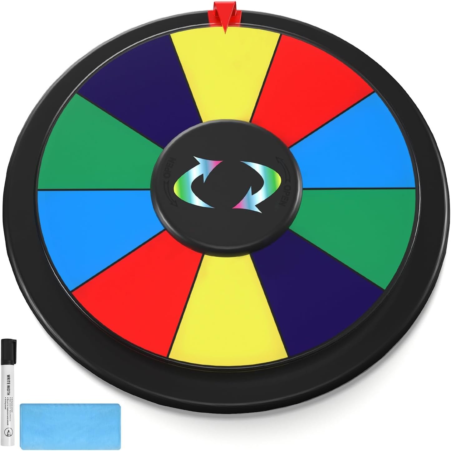 Rueda giratoria de premio de 10 pulgadas Spinner de mesa colorido de