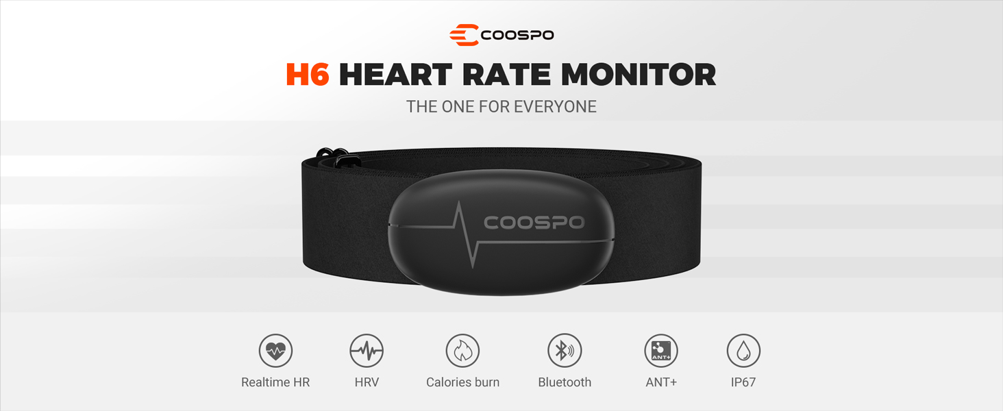 Moniteur de fréquence cardiaque CooSpo H6 avec sangle thoracique Bluetooth 4.0 Ant IP67 Neuf. | eBay Moniteur de fréquence cardiaque CooSpo H6 avec sangle thoracique Bluetooth 4.0 Ant IP67 Neuf. | eBay