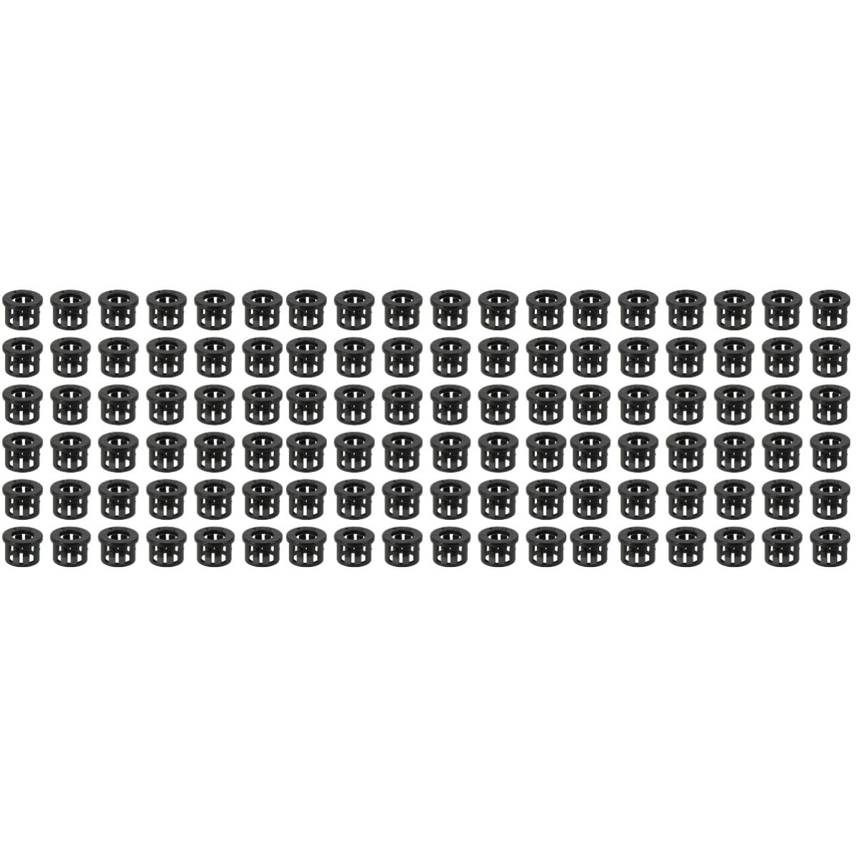 SOLUSTRE 600pezzi Passacavi Grommet Nylon Per Guarnizioni Per Cablaggio Facili Installare Proteggono e Mantengono