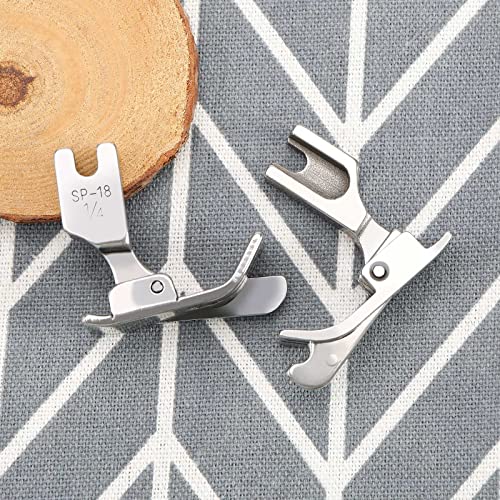Juego 3 Pies Prensatelas Industrial para Máquina de Coser miniatura 6
