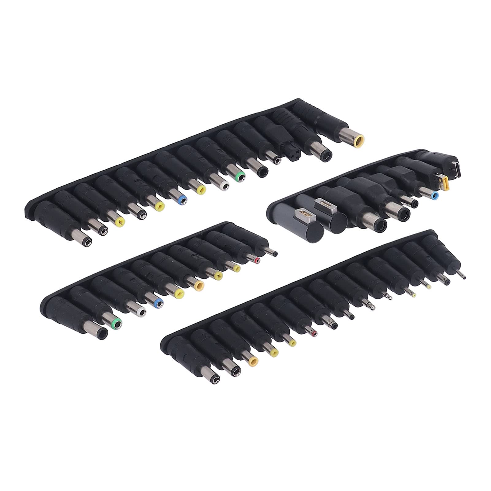 58PCS Universal Laptop Power Ładowarka Adapter wielofunkcyjny Zestaw zasilający DC Zestaw wtyczki z pojemnikiem magazynowym dla Dell Sharp Fujitsu Compaq Monitor