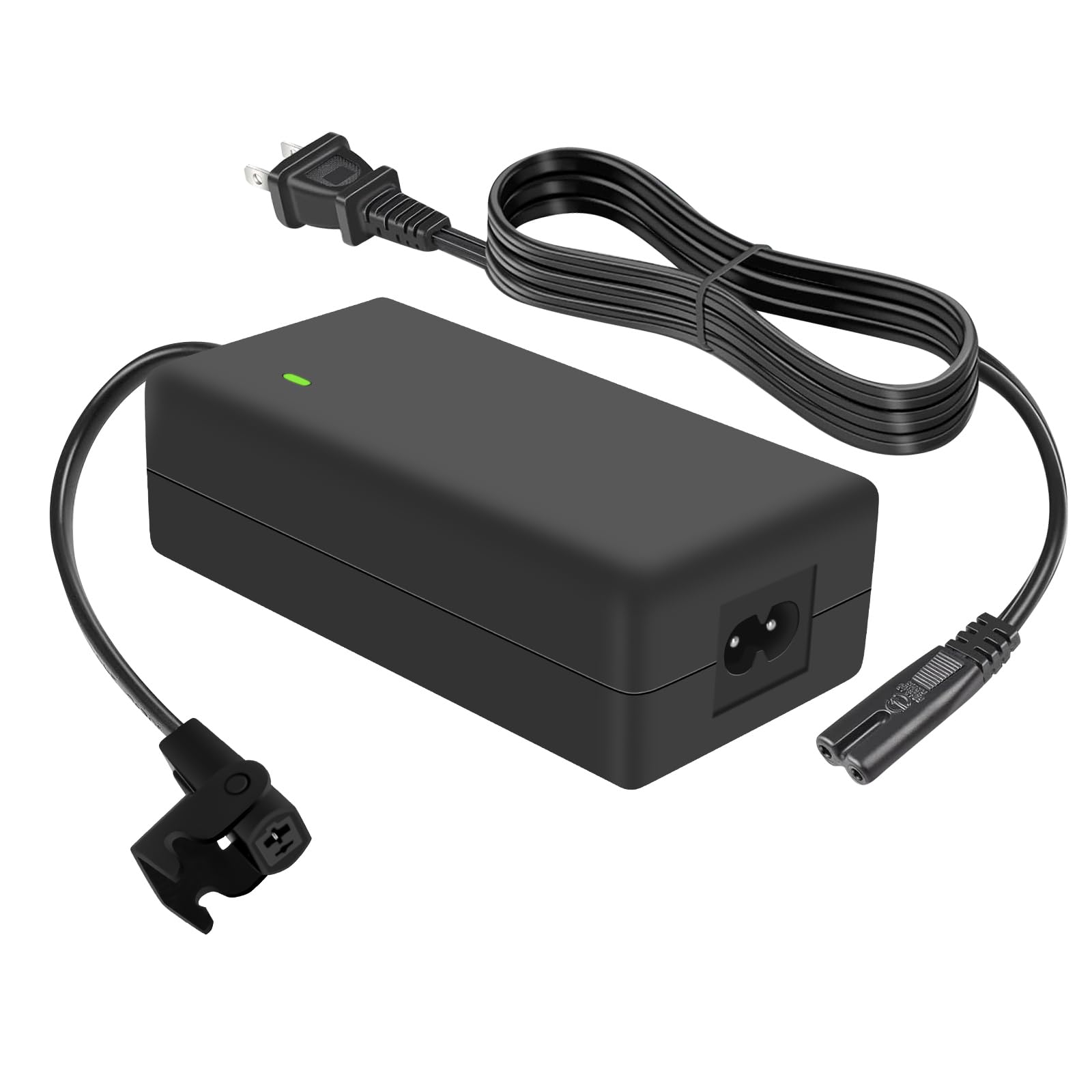 Fuente de alimentación de cable de 6.5 pies para sillón reclinable eléctrico, adaptador universal de 2 pines CA/CC de 29 V 2 A, pieza de repuesto para sofá reclinable, sofá eléctrico, silla elevadora