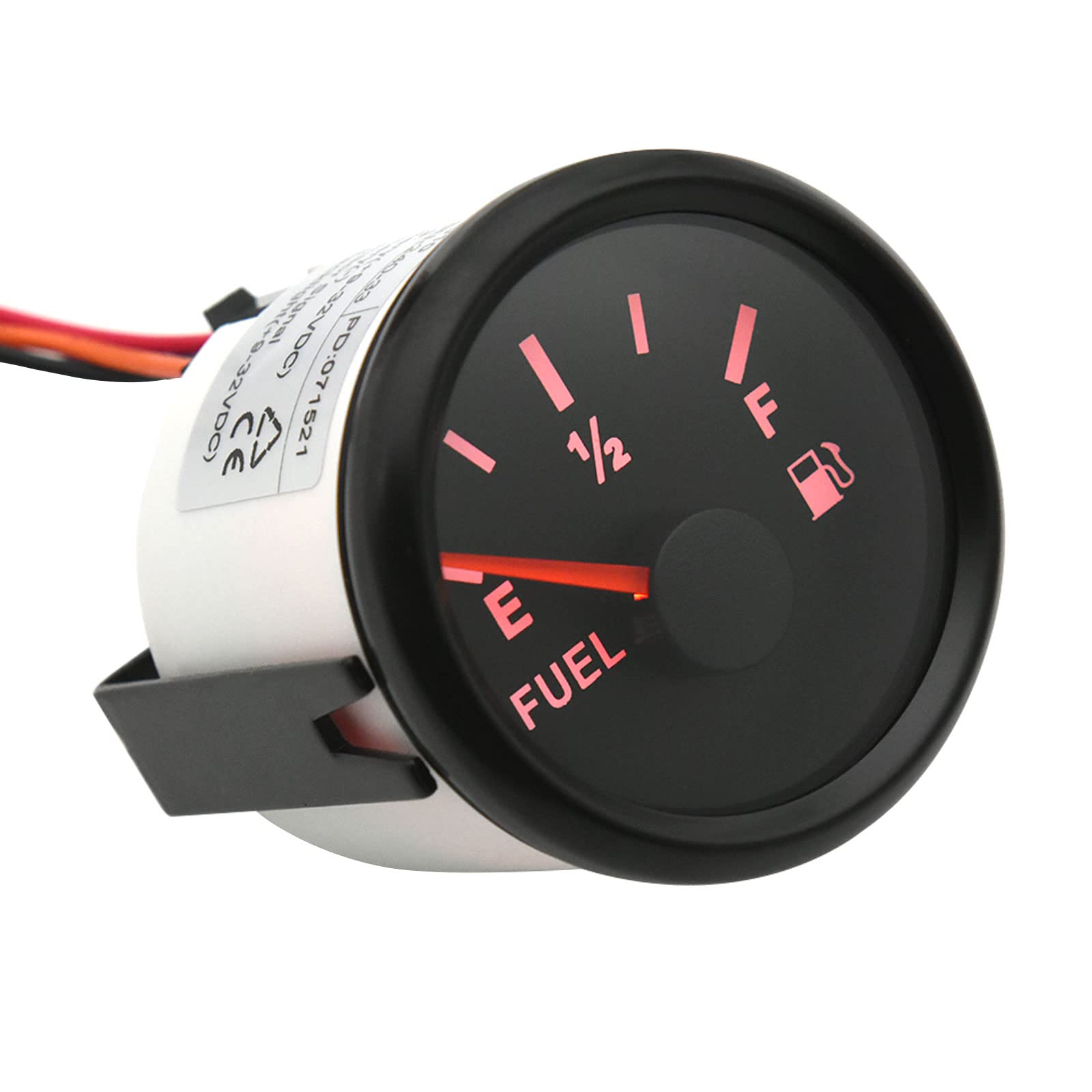 Amazon.com: ARTILAURA 0-90 ohm Fuel Gauge Marine Fuel Gauge Boat Fuel Level Gauge  Gas Fuel Tank Meter Gauge for Universal AUTO Car Boat Truck Vehicle RV :  Automotive