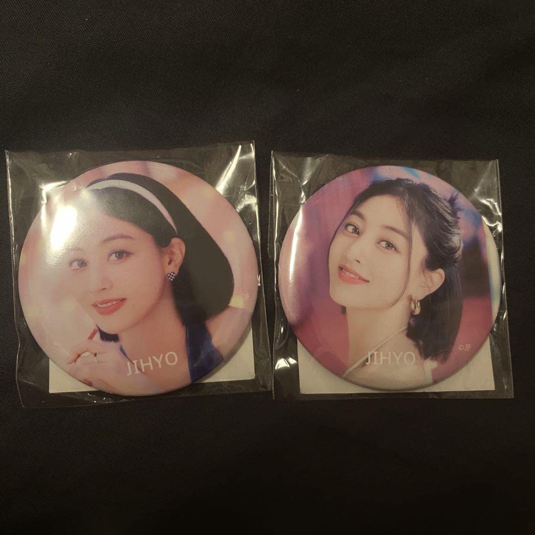 TWICE ジヒョ　缶バッジ　まとめ TWICE缶バッチ ジヒョ TWICE ジヒョ 缶バッジ まとめセット 【公式通販】