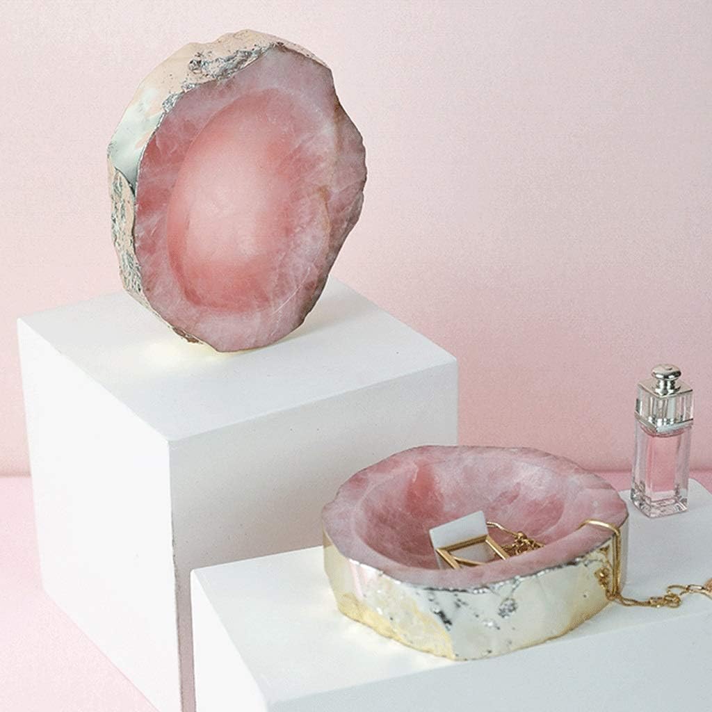 アッシュトレイナチュラルクリスタルアシュトレイピンクタバコ用、手作業で磨いた、絶妙な装飾、収納トレイ、二重使用、新築祝いのギフト、結  アッシュトレイナチュラルクリスタルアシュトレイピンクタバコ用、手作業で磨いた、絶妙な装飾、収納トレイ、二重使用、新築 ...